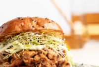 Tender & Tangy Slow Cooker BBQ Chicken Sandwiches