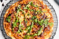 Savory Prosciutto & Tangy Goat Cheese Pan Pizza