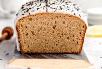 Aromatic Earl Grey Loaf with Citrus Honey Drizzle