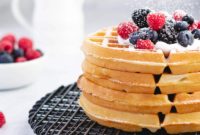 Fluffy Tangy Belgian Waffles