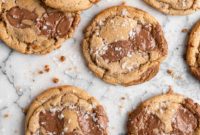 Golden Toffee Milk Chocolate Chip Cookies