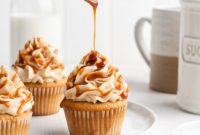 Decadent Earl Grey Cupcakes with Salted Caramel Buttercream
