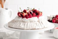 Sun-Kissed Berry Pavlova