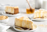 Decadent Salted Honey Cheesecake
