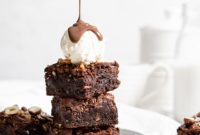 Decadent Toasted Hazelnut Nutella Brownies