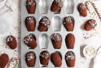 Decadent Chocolate Peppermint Madeleines