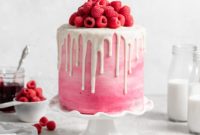 White Chocolate Raspberry Dream Cake