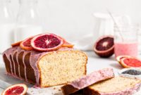 Zesty Blood Orange Poppy Seed Loaf