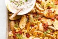 Homemade Warm Potato Salad Inspired by Earls