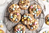 Easter Speckled Egg Cookies