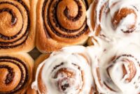 Chocolate SunButter Cinnamon Rolls