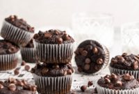 Decadent Double Chocolate Muffins