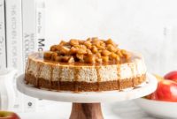 Harvest Spice Apple Cheesecake
