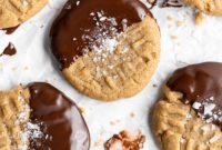 Chewy Chocolate-Dipped SunButter Cookies (Peanut and Nut-Free)