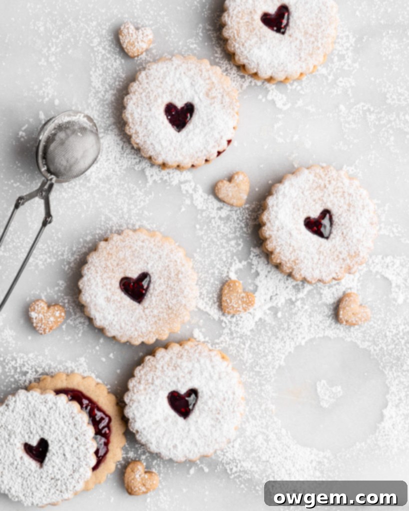 Toasted almond flour, a key ingredient for enhanced flavor in Linzer Cookies