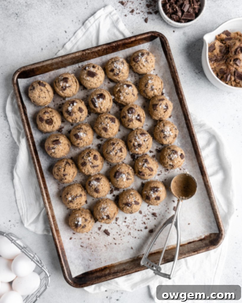 Double Rye Chocolate Chip Cookie Dough