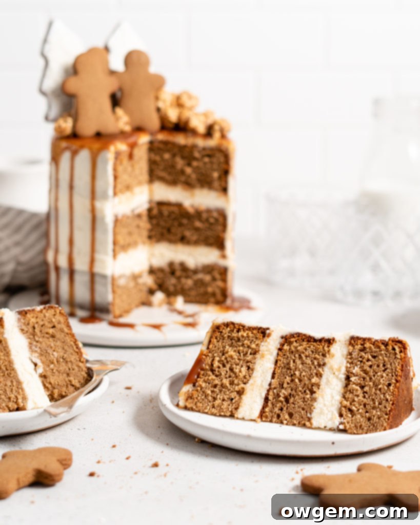 A bowl of rich, creamy cream cheese frosting, perfectly whipped and ready to be used on the gingerbread layer cake