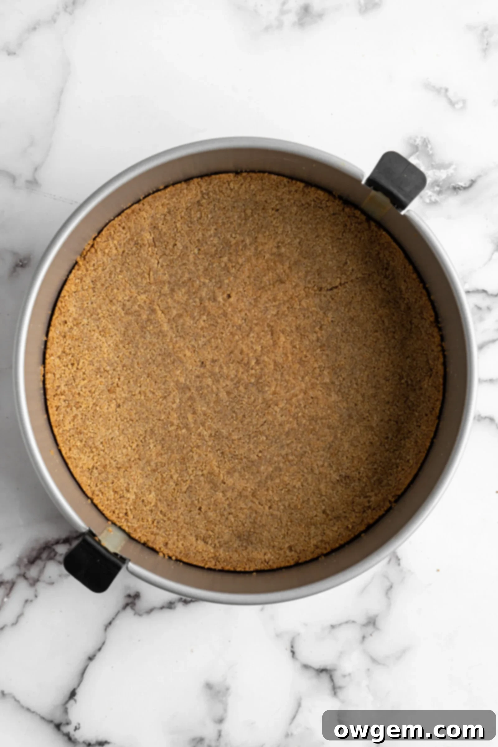 baked graham cracker crust